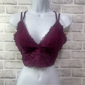 Blake & Co. Lace Racerback Bralette Large